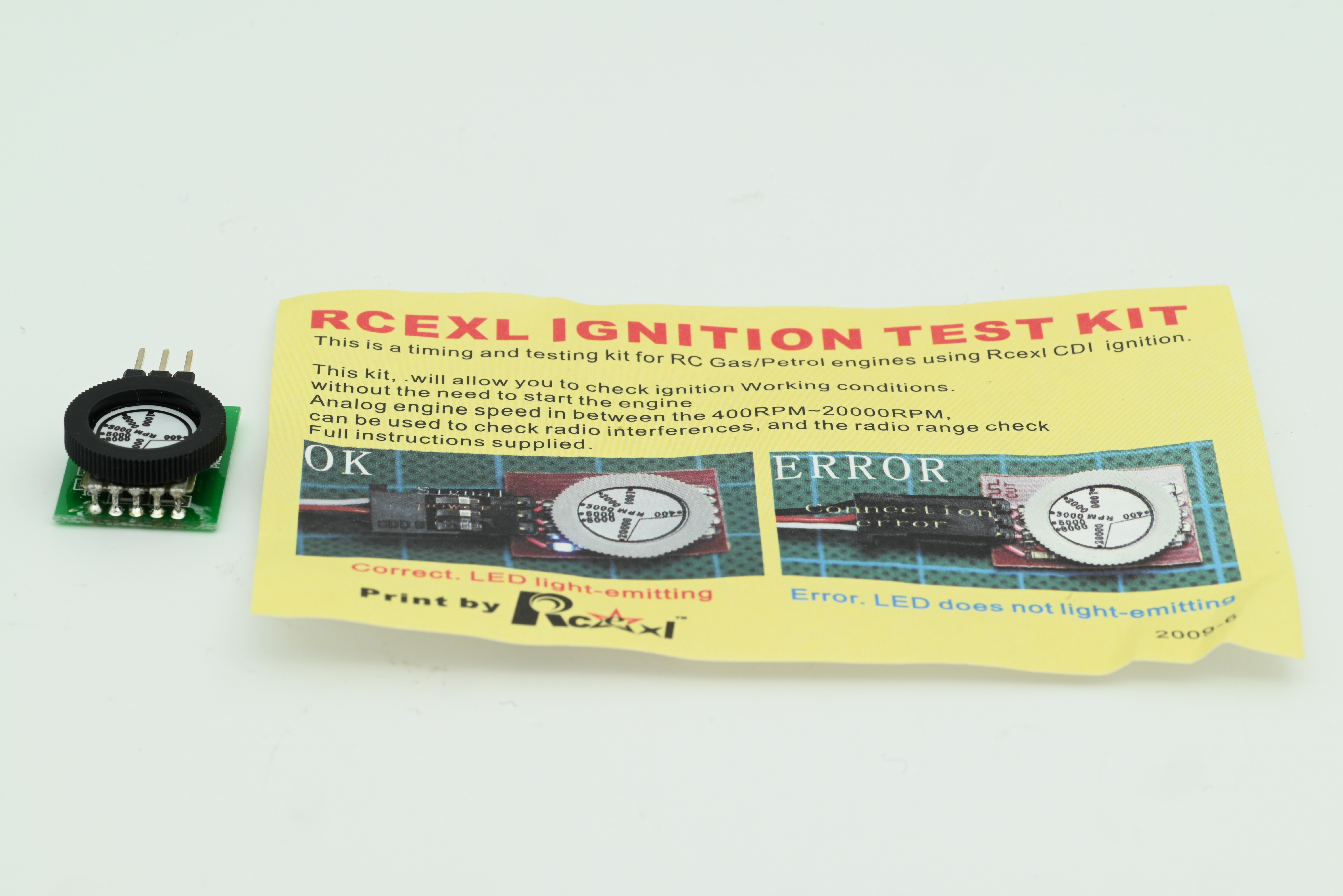 Rcexl Ignition Test Kit